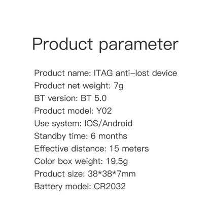 GPS Tracker Bluetooth 5.0 Anti-Lost GPS Mini Device Pet Kids Bag Wallet Tracking For IOS Android Smart Finder Locator